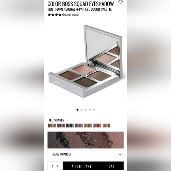 IL MAKIAGE (Game Changer) - Color Boss Squad Eyeshadow Palette - Picture 10 of 12